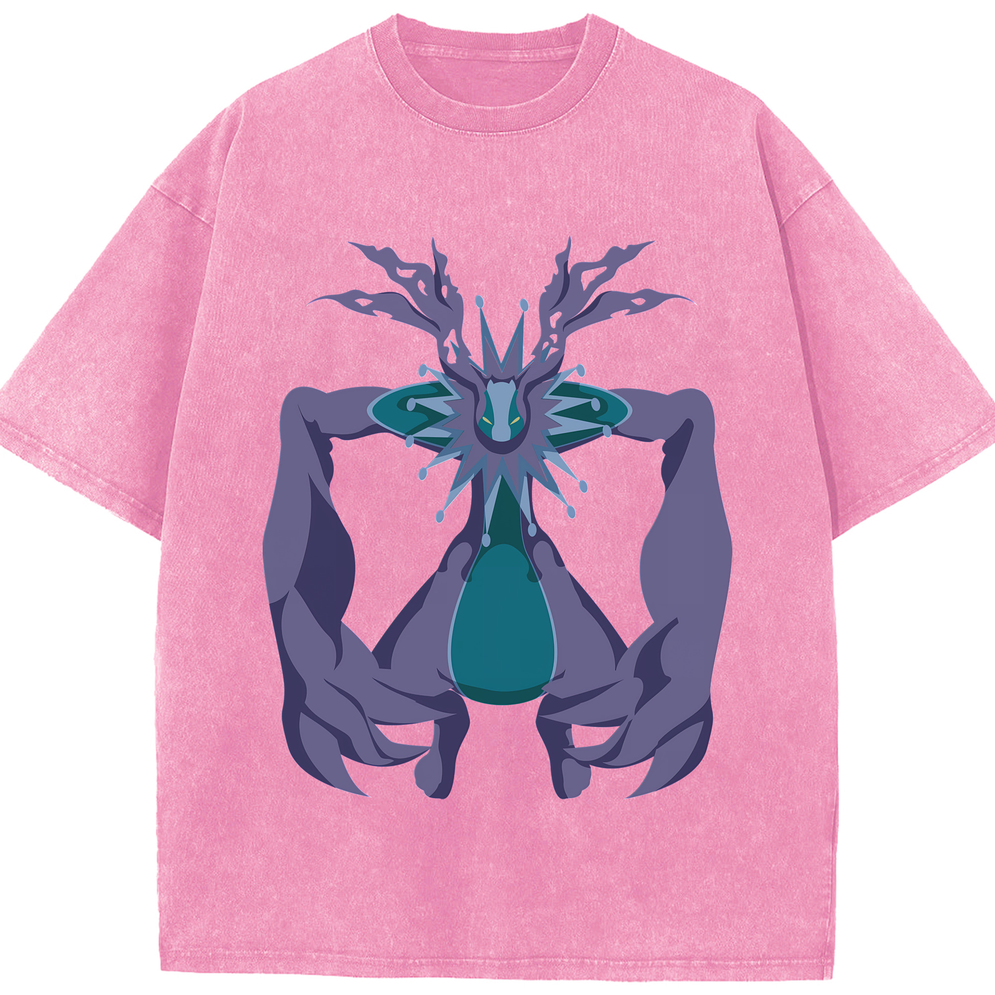 （画像用） Digimon デジタルモンスター/デジモン 綿100% ヴィンテージ風 半袖Tシャツ（フロントプリント）